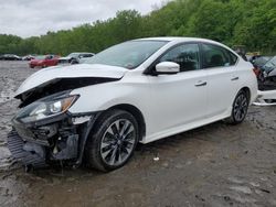 Salvage cars for sale from Copart Marlboro, NY: 2016 Nissan Sentra S