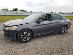 Salvage cars for sale at Houston, TX auction: 2015 Honda Accord LX