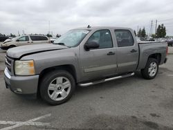 Salvage cars for sale from Copart Rancho Cucamonga, CA: 2007 Chevrolet Silverado C1500 Crew Cab