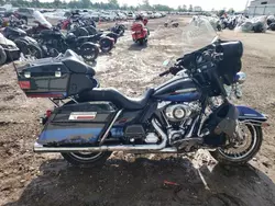 Salvage motorcycles for sale at Elgin, IL auction: 2010 Harley-Davidson Flhtk