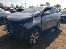 Salvage cars for sale from Copart Elgin, IL: 2016 KIA Sportage EX