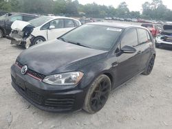 Volkswagen GTI S/SE salvage cars for sale: 2016 Volkswagen GTI S/SE