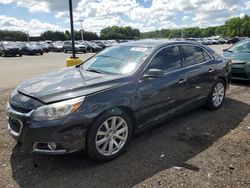 Vehiculos salvage en venta de Copart East Granby, CT: 2015 Chevrolet Malibu LTZ