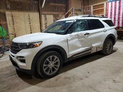 Salvage cars for sale at Rapid City, SD auction: 2022 Ford Explorer XLT
