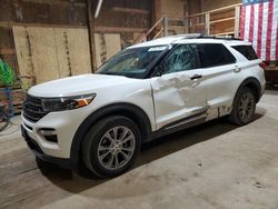 Ford salvage cars for sale: 2022 Ford Explorer XLT