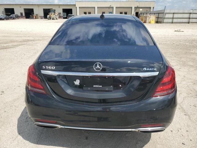 2019 Mercedes-Benz S 560 4matic