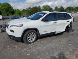 Salvage cars for sale at Madisonville, TN auction: 2017 Jeep Cherokee Sport
