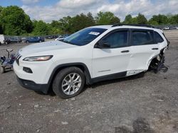 Jeep salvage cars for sale: 2017 Jeep Cherokee Sport