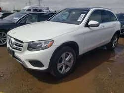 Salvage cars for sale at Elgin, IL auction: 2017 Mercedes-Benz GLC 300 4matic