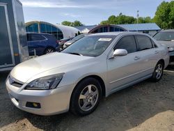 Salvage cars for sale at East Granby, CT auction: 2007 Honda Accord Hybrid