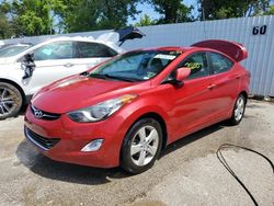 Salvage cars for sale at Bridgeton, MO auction: 2013 Hyundai Elantra GLS