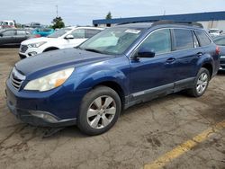 Salvage cars for sale at Woodhaven, MI auction: 2011 Subaru Outback 2.5I Premium