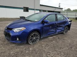 Salvage cars for sale from Copart Leroy, NY: 2015 Toyota Corolla L