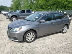 Salvage cars for sale at Candia, NH auction: 2017 Nissan Sentra S