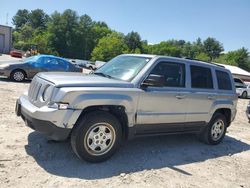 Salvage cars for sale at Mendon, MA auction: 2016 Jeep Patriot Sport