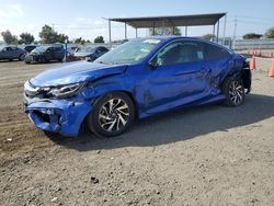 Salvage cars for sale from Copart San Diego, CA: 2018 Honda Civic LX