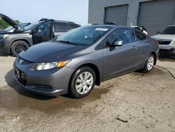 Salvage cars for sale at Memphis, TN auction: 2012 Honda Civic LX