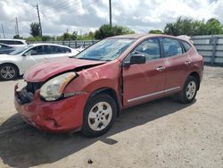 Salvage cars for sale at Miami, FL auction: 2013 Nissan Rogue S