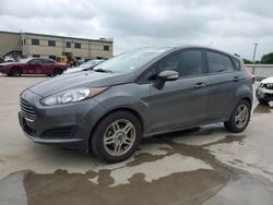 Salvage cars for sale at Wilmer, TX auction: 2018 Ford Fiesta SE