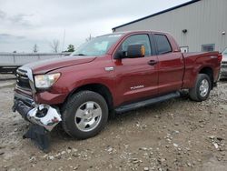 Toyota Tundra Double cab sr5 salvage cars for sale: 2010 Toyota Tundra Double Cab SR5