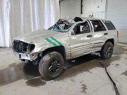 Salvage cars for sale from Copart Albany, NY: 2004 Jeep Grand Cherokee Laredo