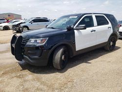 Salvage cars for sale from Copart Amarillo, TX: 2016 Ford Explorer Police Interceptor