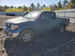 Vehiculos salvage en venta de Copart Windham, ME: 2005 Nissan Frontier King Cab LE