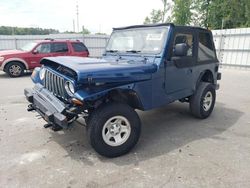 Salvage cars for sale from Copart Dunn, NC: 2004 Jeep Wrangler X