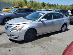 Salvage cars for sale at Exeter, RI auction: 2013 Nissan Altima 2.5