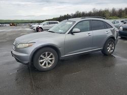 Salvage cars for sale at Brookhaven, NY auction: 2007 Infiniti FX35