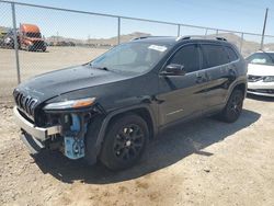 Salvage cars for sale at North Las Vegas, NV auction: 2018 Jeep Cherokee Latitude Plus