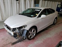Vehiculos salvage en venta de Copart Angola, NY: 2016 Ford Fusion SE