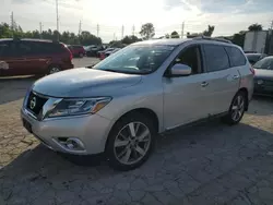 Salvage cars for sale from Copart Bridgeton, MO: 2014 Nissan Pathfinder S