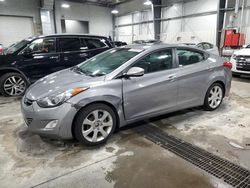 Salvage cars for sale from Copart Ham Lake, MN: 2012 Hyundai Elantra GLS