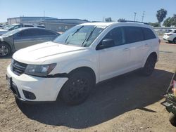 Salvage cars for sale from Copart San Diego, CA: 2014 Dodge Journey SXT
