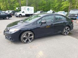 Salvage cars for sale from Copart East Granby, CT: 2014 Honda Civic SI