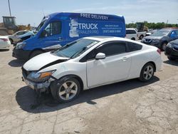 Salvage cars for sale from Copart Indianapolis, IN: 2015 Honda Civic EX