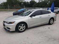 Chevrolet Malibu ls salvage cars for sale: 2016 Chevrolet Malibu LS