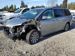 Toyota salvage cars for sale: 2016 Toyota Sienna LE