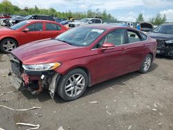 Salvage cars for sale at Duryea, PA auction: 2013 Ford Fusion SE