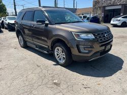 Salvage cars for sale at West Palm Beach, FL auction: 2016 Ford Explorer XLT