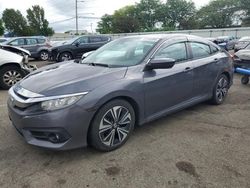 Salvage cars for sale at Moraine, OH auction: 2017 Honda Civic EX