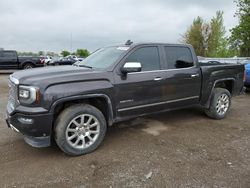 Salvage cars for sale from Copart London, ON: 2016 GMC Sierra K1500 Denali