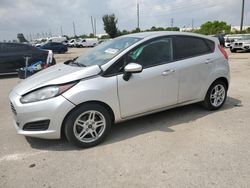 Salvage cars for sale at Miami, FL auction: 2019 Ford Fiesta SE