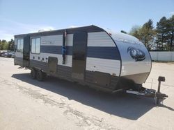 Salvage trucks for sale at Eldridge, IA auction: 2021 Forest River Travel Trailer