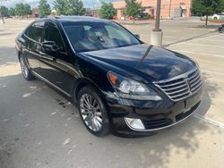 Salvage cars for sale at Grand Prairie, TX auction: 2014 Hyundai Equus Signature