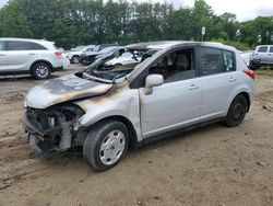 Salvage cars for sale at North Billerica, MA auction: 2007 Nissan Versa S
