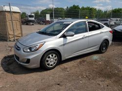 Salvage cars for sale from Copart Chalfont, PA: 2017 Hyundai Accent SE