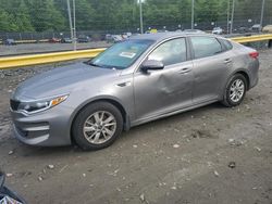 Salvage cars for sale from Copart Waldorf, MD: 2016 KIA Optima LX