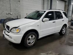 Salvage cars for sale at Ham Lake, MN auction: 2003 Mercedes-Benz ML 350